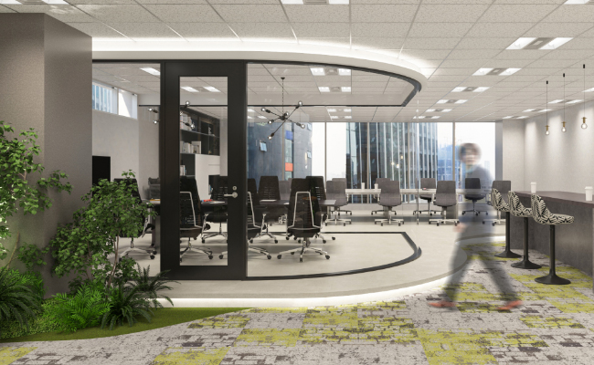 オシャレなオフィスへすぐに移転することができる